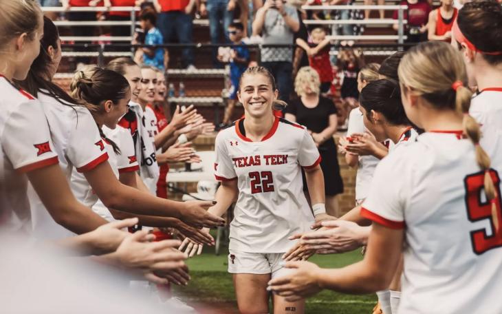 Texas Tech Midfielder Sam Courtwright