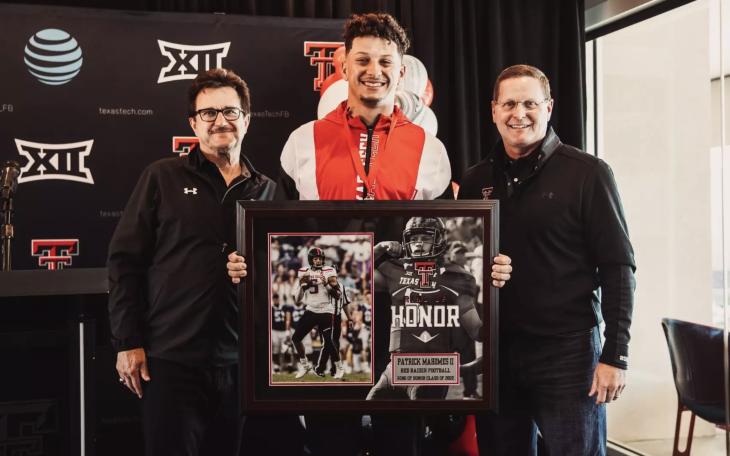 Former Texas Tech Quarterback Patrick Mahomes