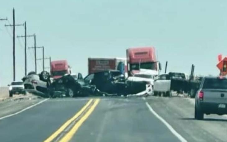 Crash on HWY 350: 20 Miles North of Big Spring