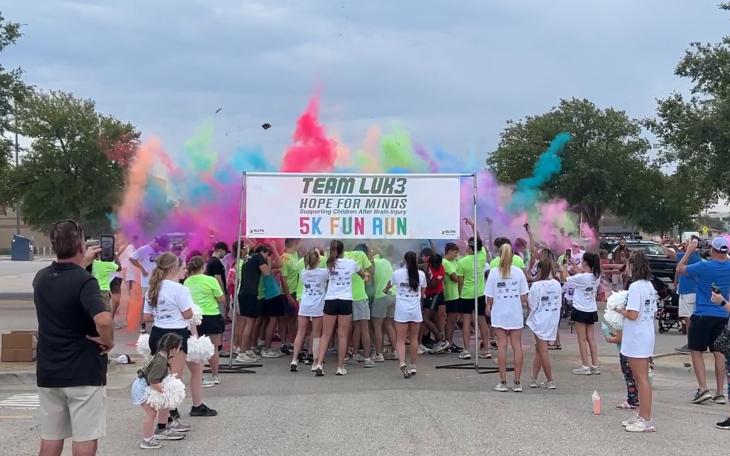 Luke Hope for Minds 5k Color Run