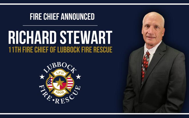 Richard Stewart Named Lubbock Fire Chief