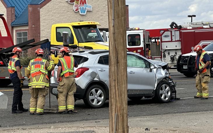 Crash on 19th Street on Thursday afternoon