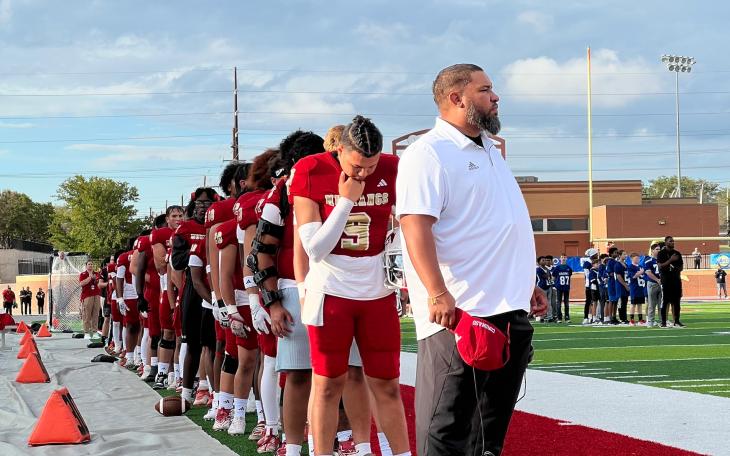 Coronado Mustangs and Head Coach Andrew Roy
