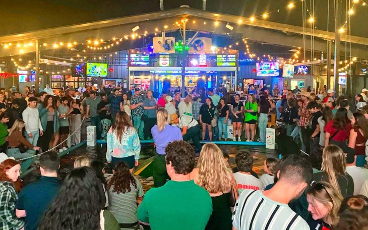 Little Woodrow's in Lubbock during a turtle race event in September 2023