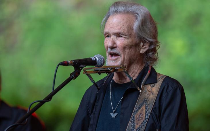 Concert office Franken, concert, Kris Kristofferson, live concert, live music, music, Serenade Court on June 18, 2018.