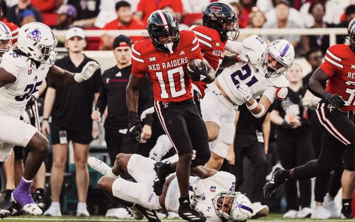 Texas Tech Kick Returner Drae McCray