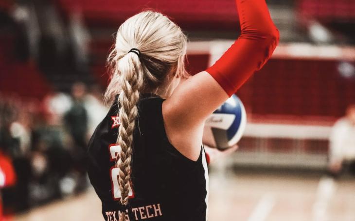 Texas Tech Volleyball's Abby Dickinson