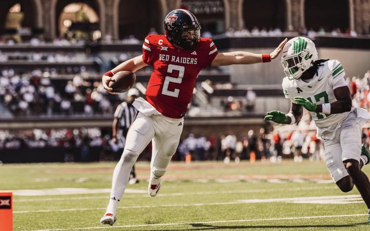 Texas Tech's QB Behren Morton