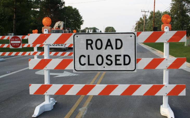 Road Closure at Avenue R and V