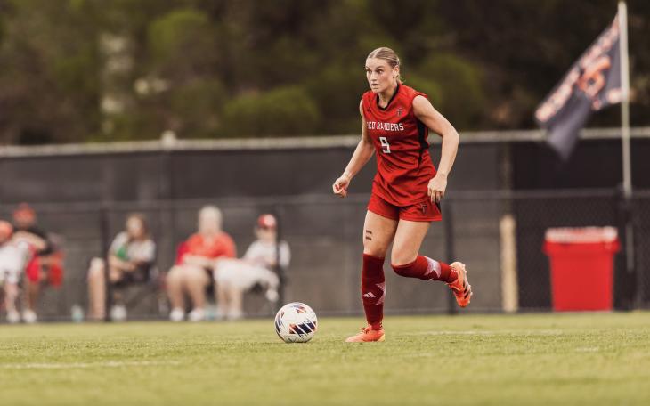 Texas Tech Scocer's Peyton Annen