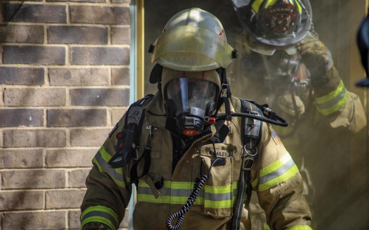 LFR responds to a bedroom fire on Thursday