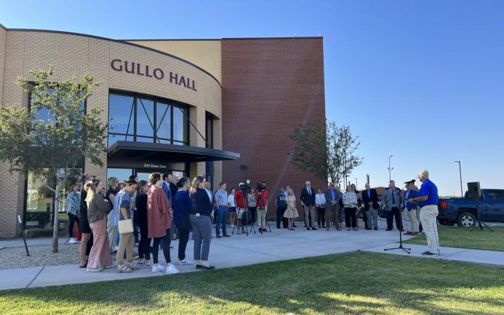LCU Dedicates Prosperity Bank Plaza with New Additions