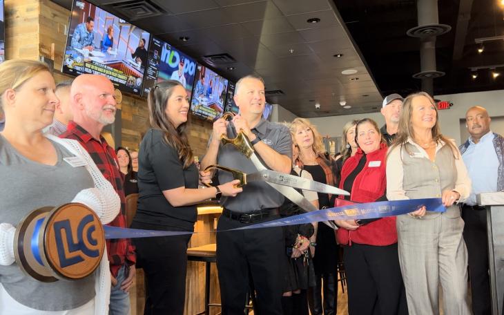 The Brass Tap Celebrates Grand Opening with Ribbon Cutting Ceremony