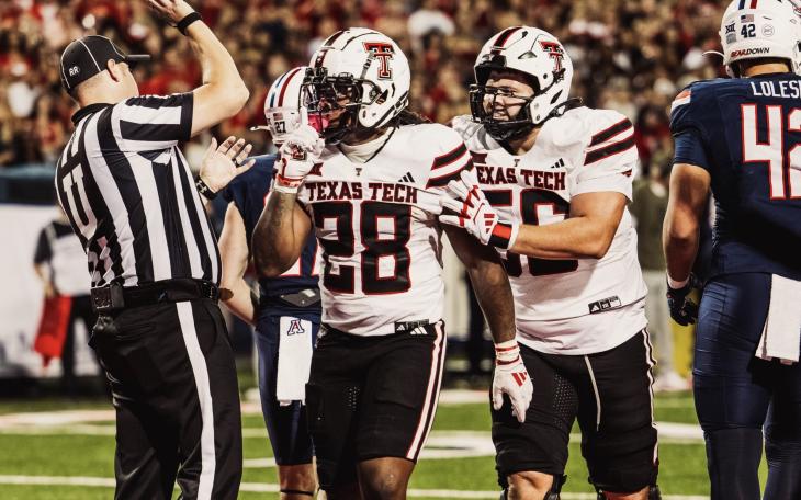 Texas Tech's Tahj Brooks seals the Red Raiders' victory over Arizona
