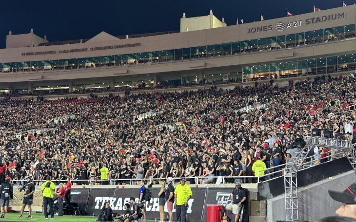 Jones AT&amp;T Stadium, Home of the Texas Tech Red Raiders, in Lubbock