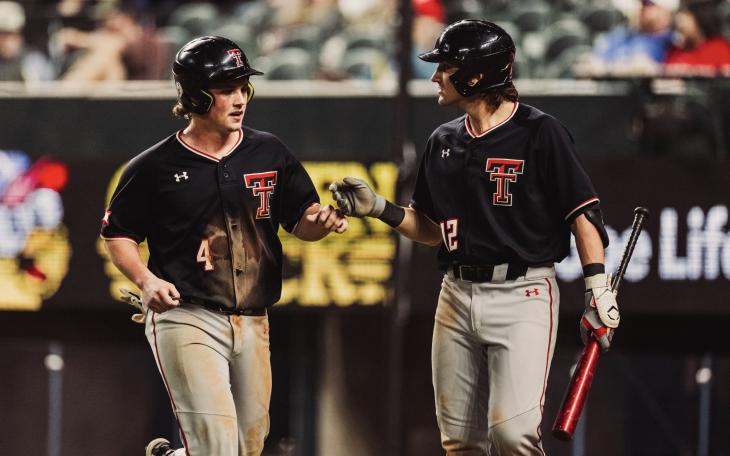 Texas Tech's Kevin Bazzell and Cade McGeel