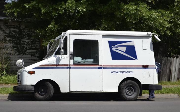 USPS Mail Van