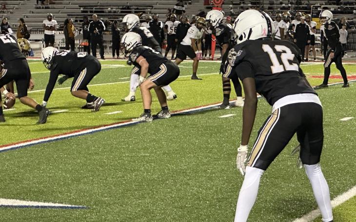 Lubbock High in action against Abilene High