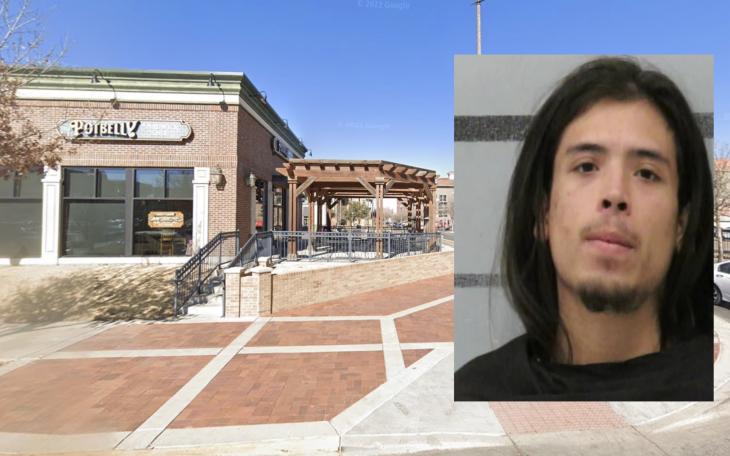 John Davila, 19, was arrested and accused of robbing a woman at knife point and threatening to kill her children if she told police.