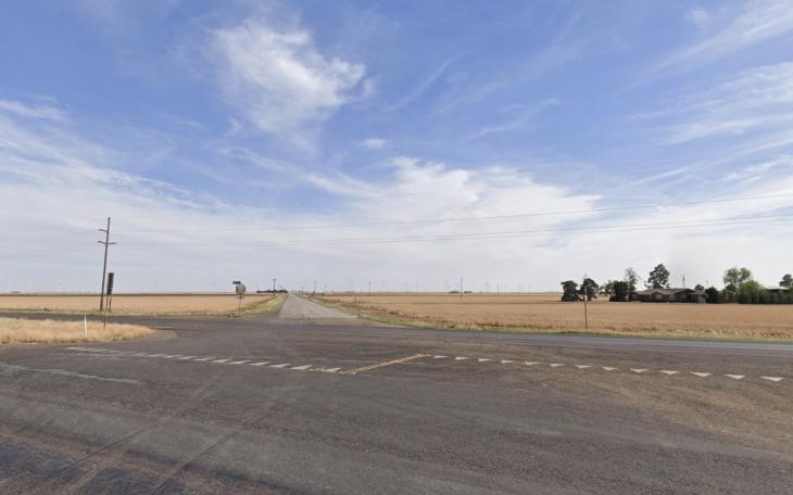 US 84 (left to right) and FM 212 (straight ahead) with the fatal crash happened on Saturday, Oct. 5, 2024.