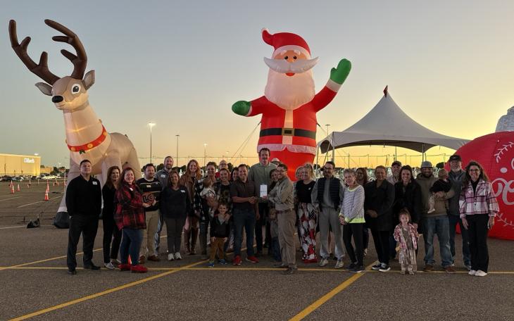 Lubbock Light Park Opens with Ribbon-Cutting Ceremony
