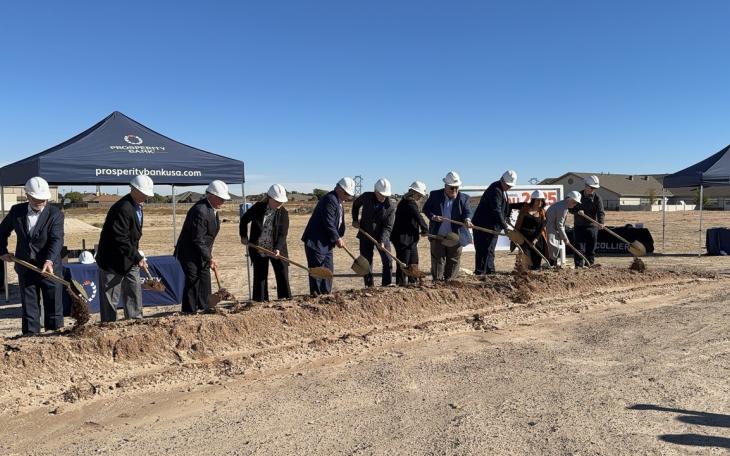 Prosperity Bank Breaks Ground on 10th Lubbock Location