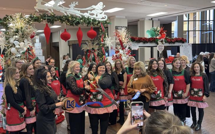 Junior League of Lubbock’s Holiday Happening Kicks Off with Ribbon-Cutting Ceremony