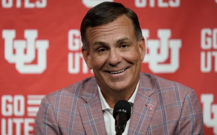 Utah Director of Athletics Mark Harlan