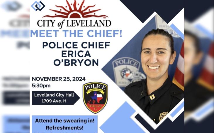 City of Levelland Names New Police Chief