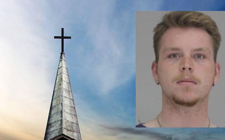 Russell Alan Ragsdale, 25, was charged for allegedly tried to enter a church in Dallas with a tactical rifle