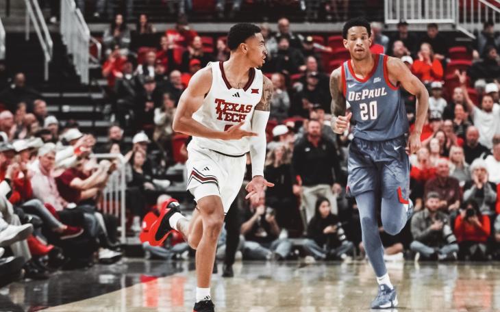 Texas Tech's Chance McMillan in the win over DePaul