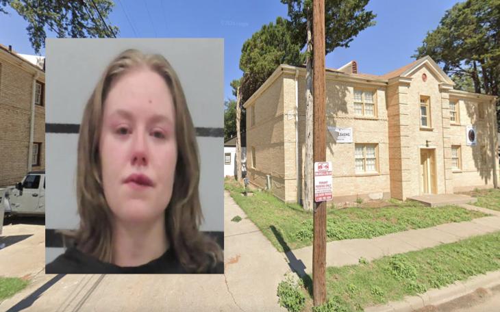 Hanna Meeks, 23, was arrested on November 28 for public intoxication and bribery after a domestic disturbance call was made at the 1600 block of Ave. W.