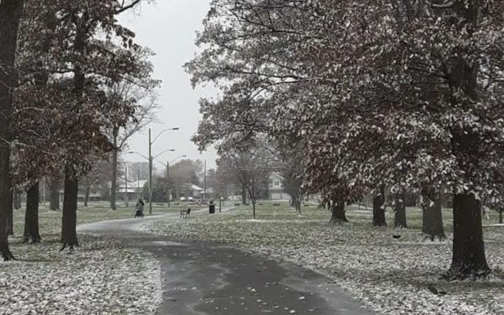 Cold Weather with Flurries