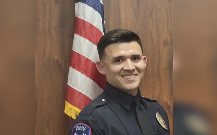 Terrell Police Officer, Jacob Candanoza, was killed in a shooting during a traffic stop