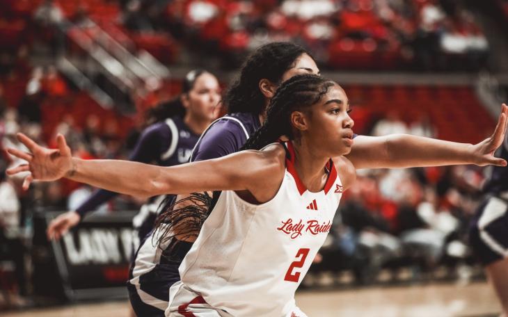 Texas Tech Lady Raiders in action againt Stephen F. Austin
