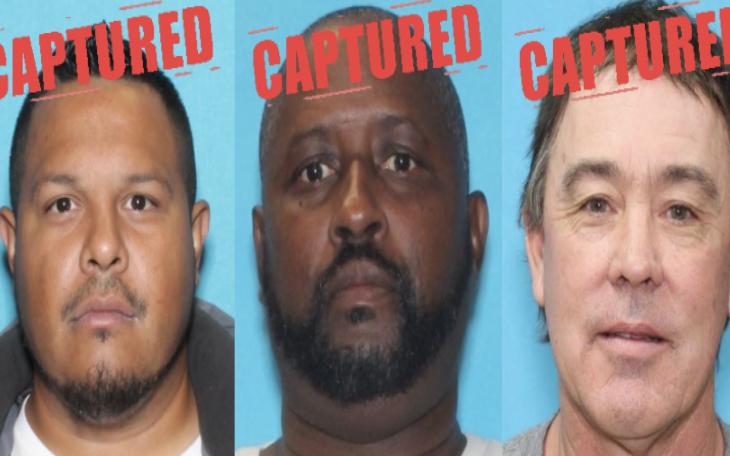 Left to Right: Christopher Joshua Garay, Johnny Leon Wilson, Michael Wayne Petterson