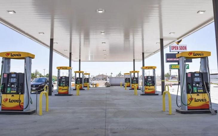 Love's Gas Station