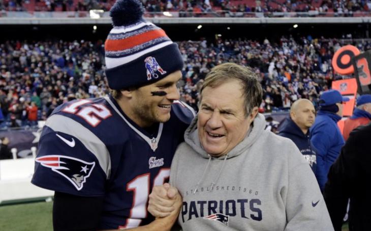 Bill Belichick and Tom Brady on the New England Patriots