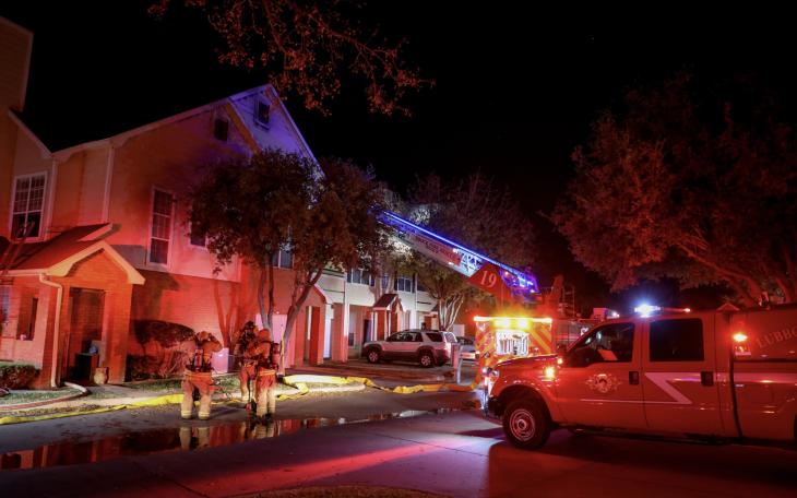 Apartment fire at The Dominion Apartment Complex