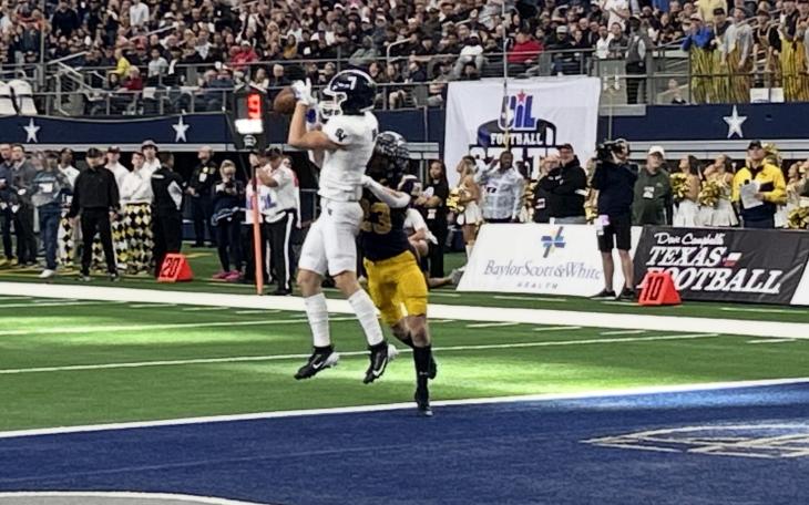 Smithson Valley scores against Highland Park in the 2024 5A Div I Championship