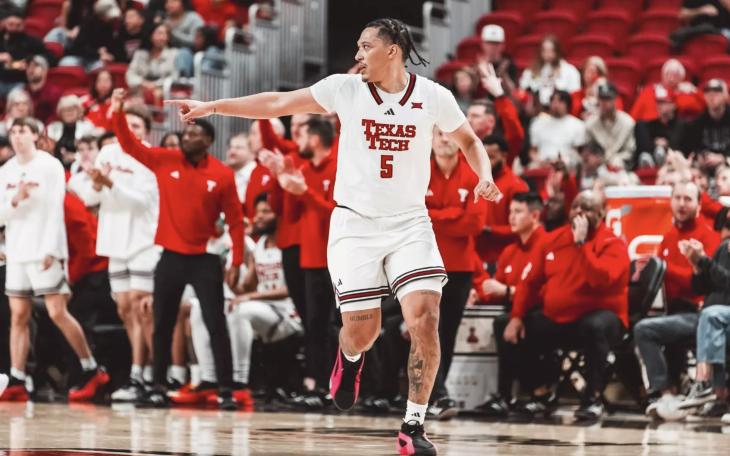 Texas Tech's Darrion Williams