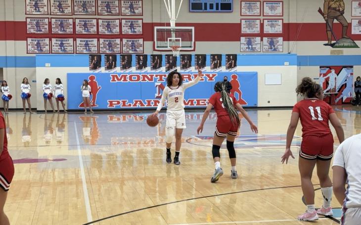 Aaliyah Chavez against the Coronado Lady Mustangs