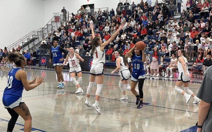 Lady Matadors Hold Off Lady Patriots in Lubbock Showdown