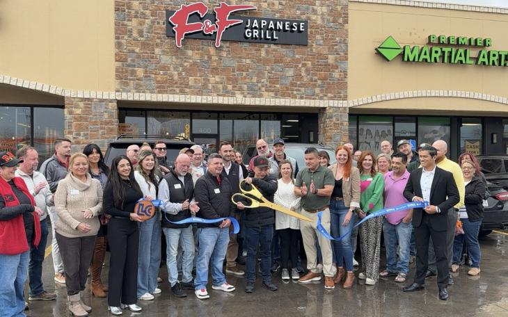 F&amp;F Japanese Grill Ribbon Cutting