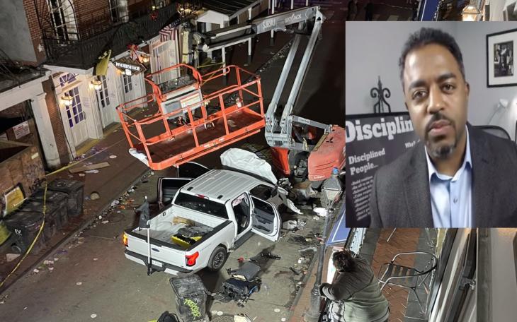 Shamsud-Din Jabbar, 42, plowed through a crowd of people in New Orleans' French Quarter in a rented pick up truck