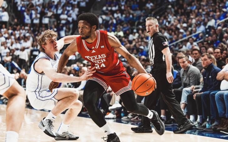 Texas Tech Red Raiders in action against BYU