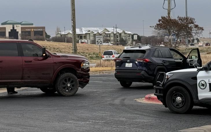 Crash on 50th St and West Loop 289 on Thursday, Jan. 9