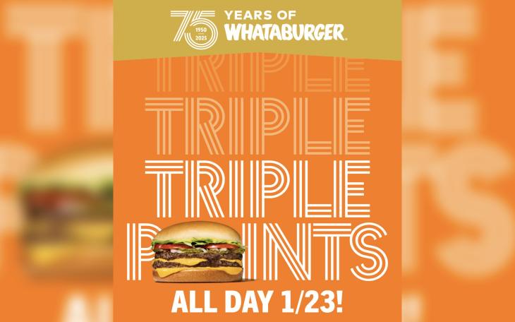 Whataburger Triple Points Day