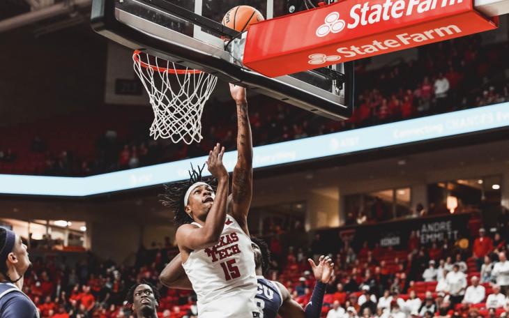 Texas Tech's JT Toppin Scores Against TCU