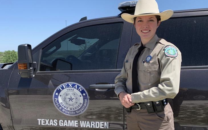 Sarah Wennersten was named Texas Game Warden of the Year